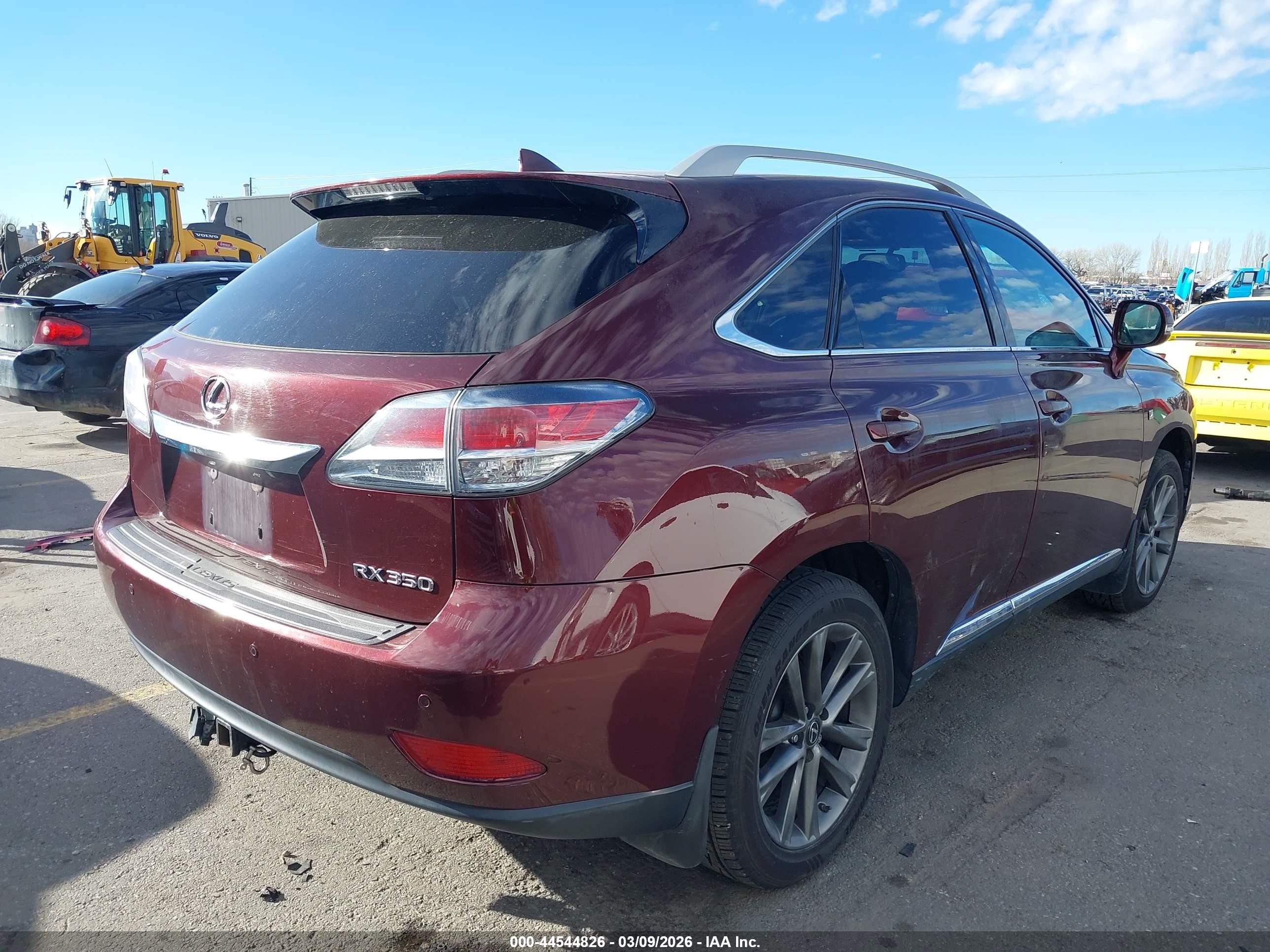 2015 Lexus Rx 350 F Sport Burgundy vin: 2T2BK1BA8FC295874