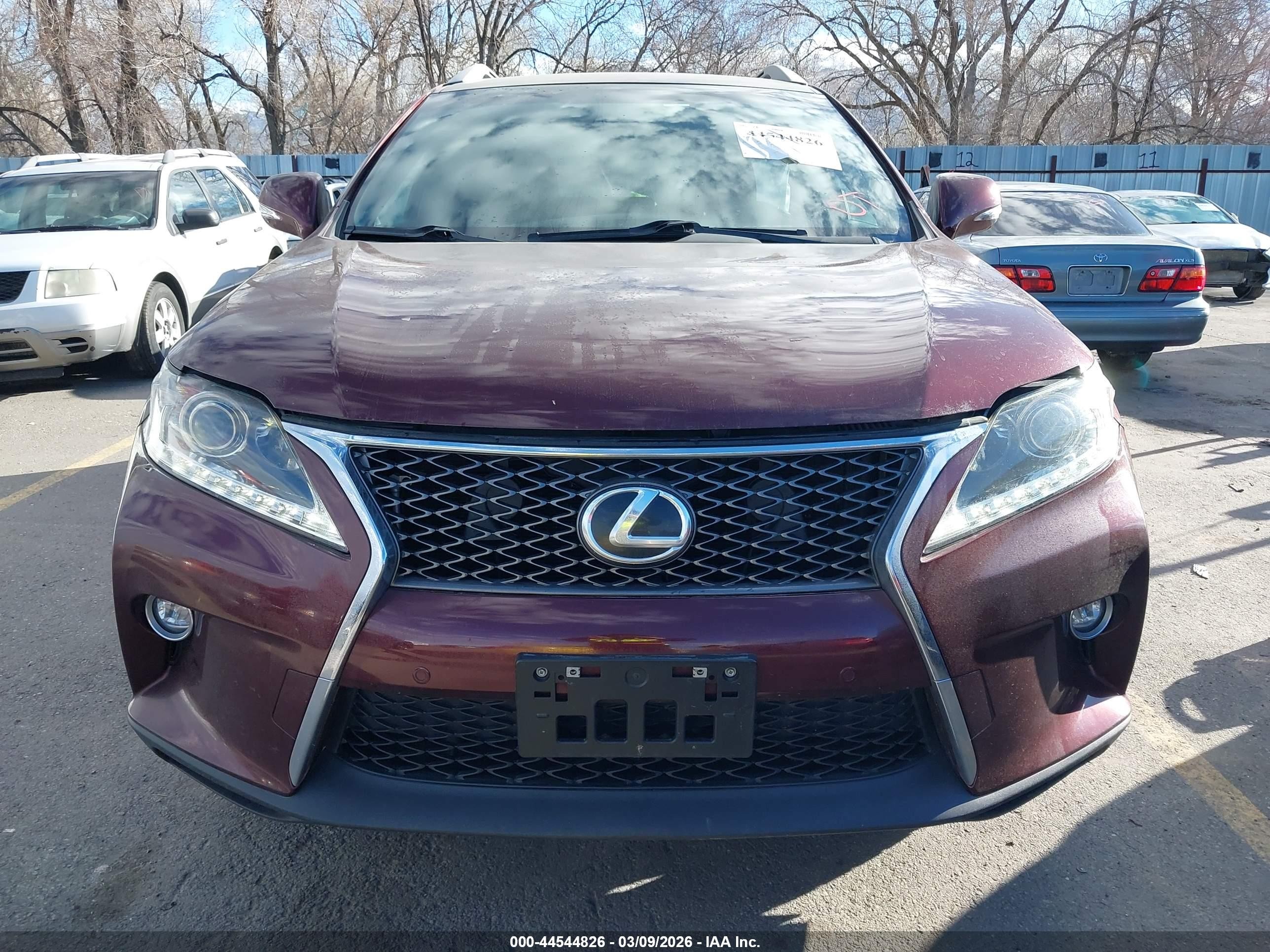 2015 Lexus Rx 350 F Sport Burgundy vin: 2T2BK1BA8FC295874