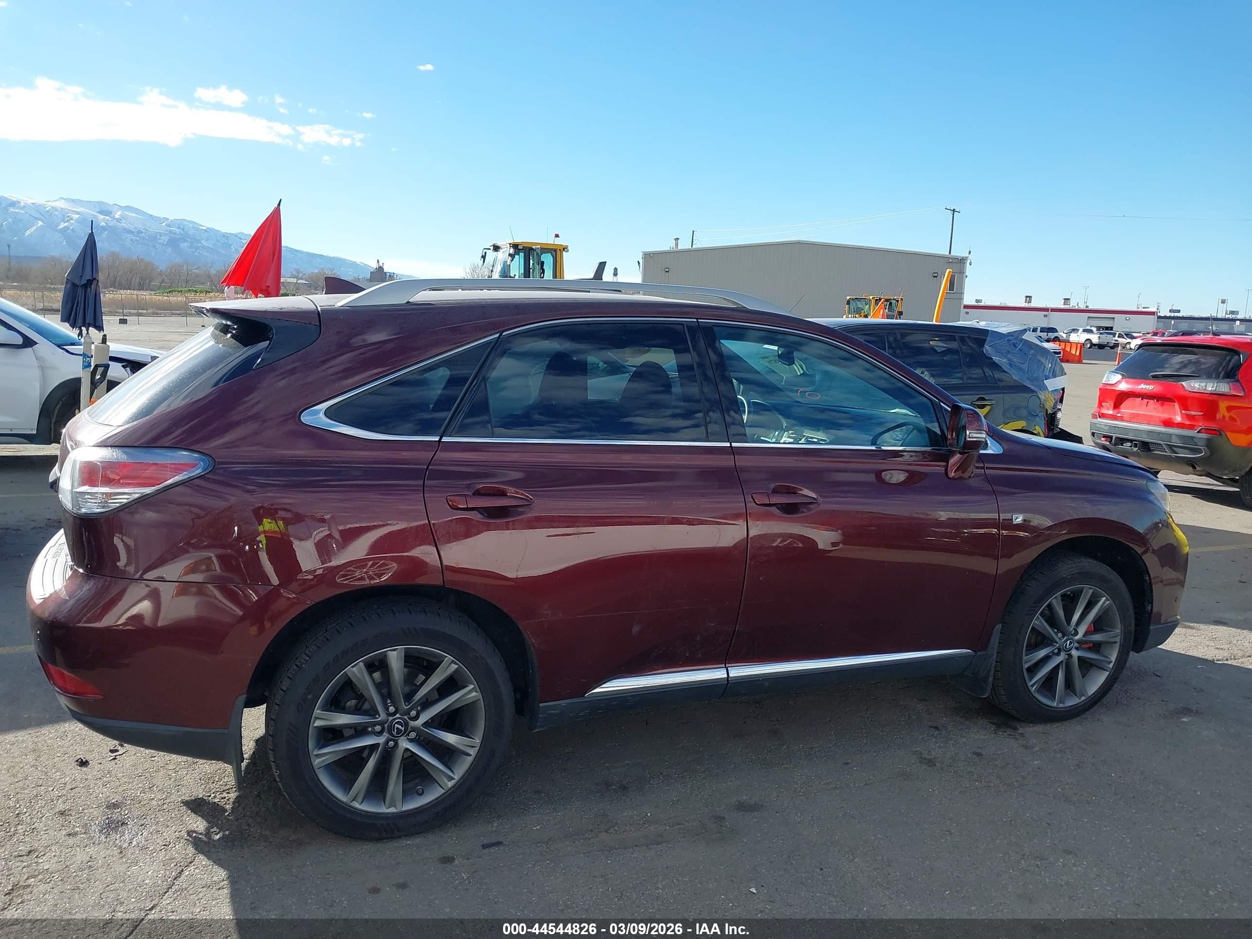 2015 Lexus Rx 350 F Sport Burgundy vin: 2T2BK1BA8FC295874