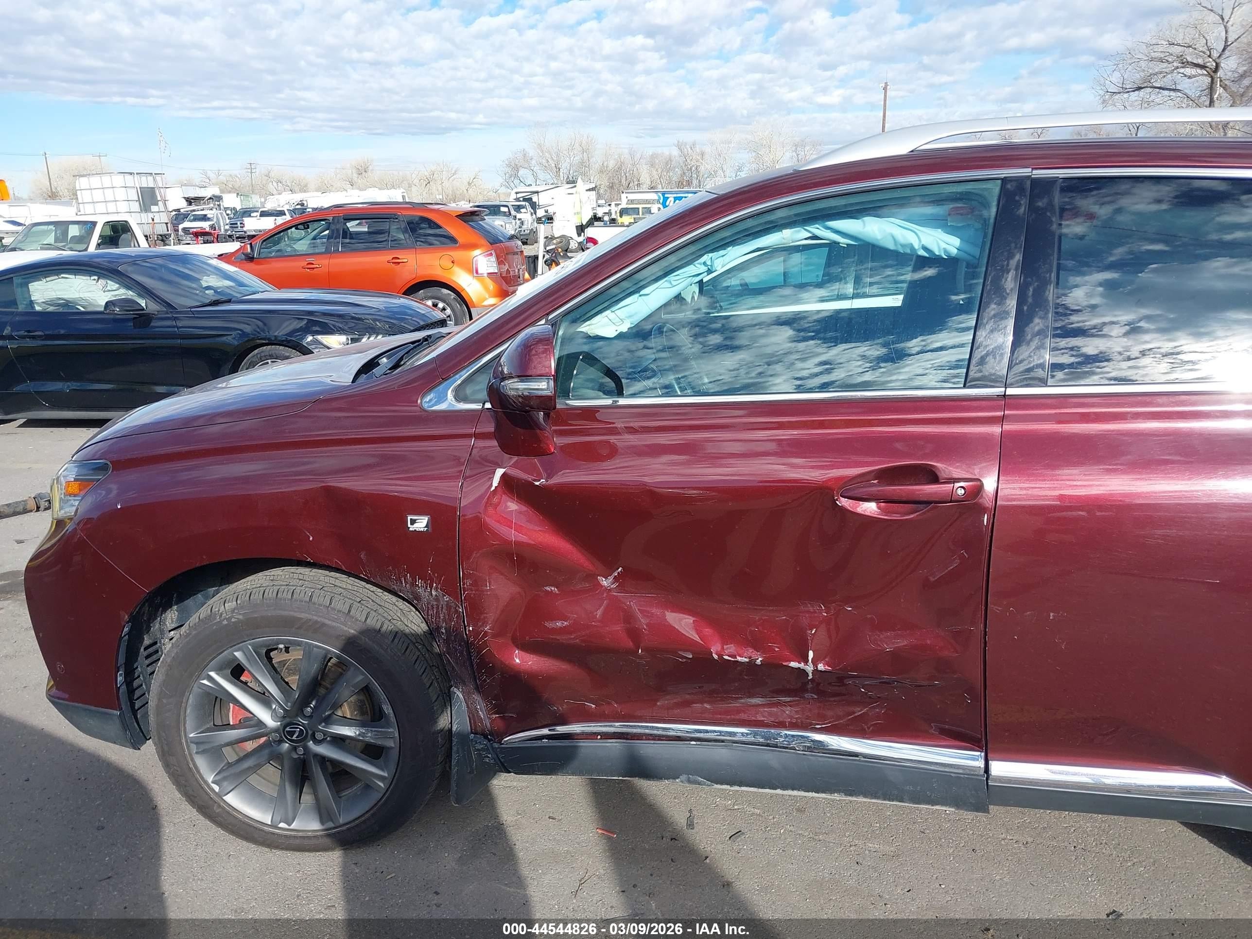 2015 Lexus Rx 350 F Sport Burgundy vin: 2T2BK1BA8FC295874