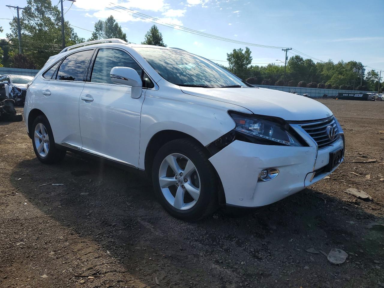 2015 Lexus Rx 350 Base White vin: 2T2BK1BA8FC307019