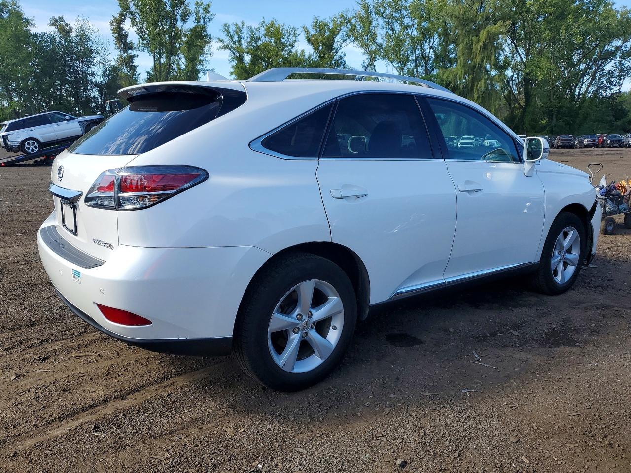 2015 Lexus Rx 350 Base White vin: 2T2BK1BA8FC307019