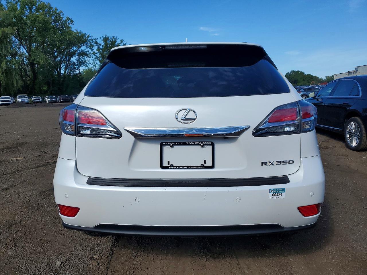 2015 Lexus Rx 350 Base White vin: 2T2BK1BA8FC307019