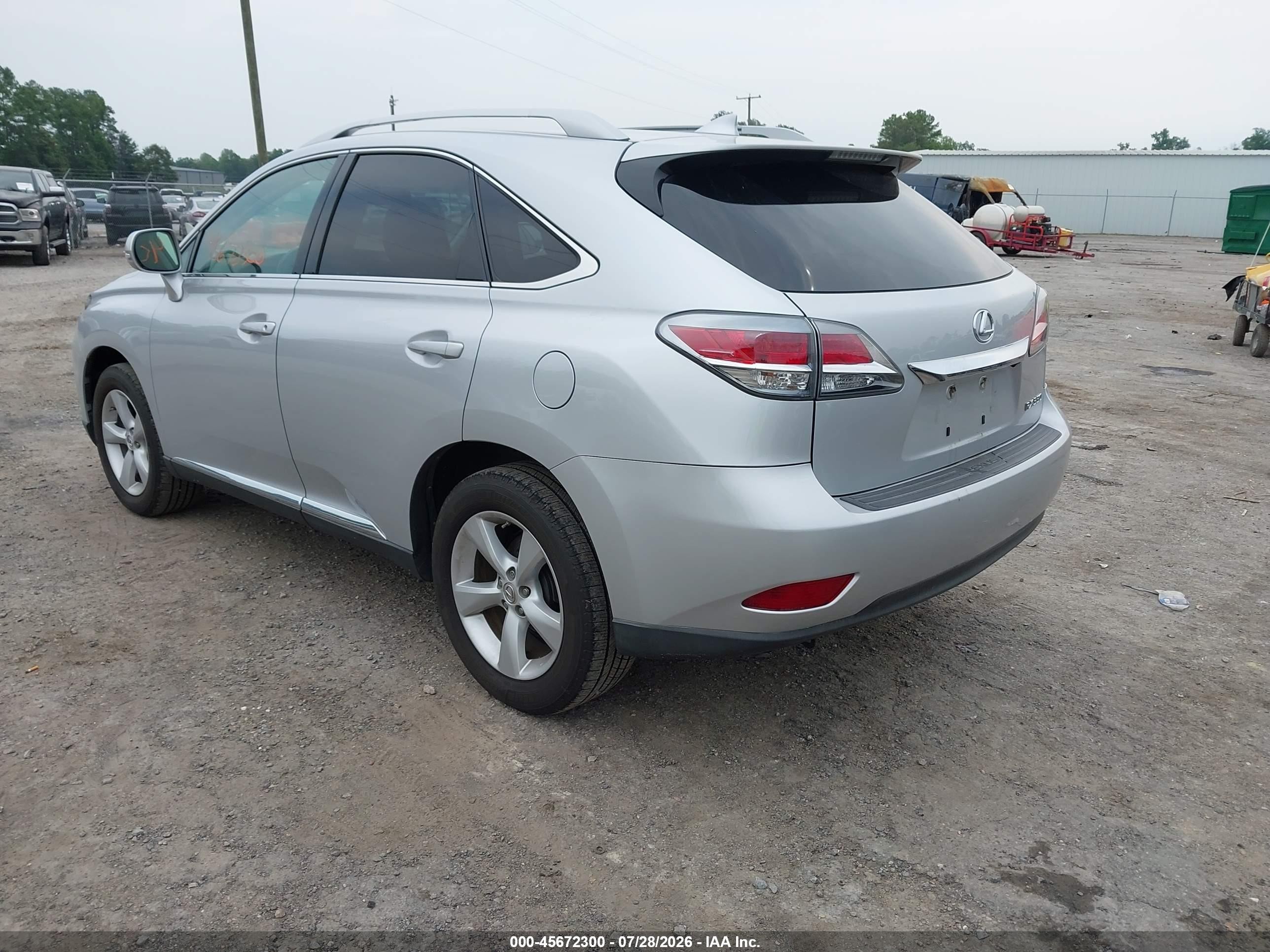 2015 Lexus Rx 350   Silver vin: 2T2BK1BA8FC311877
