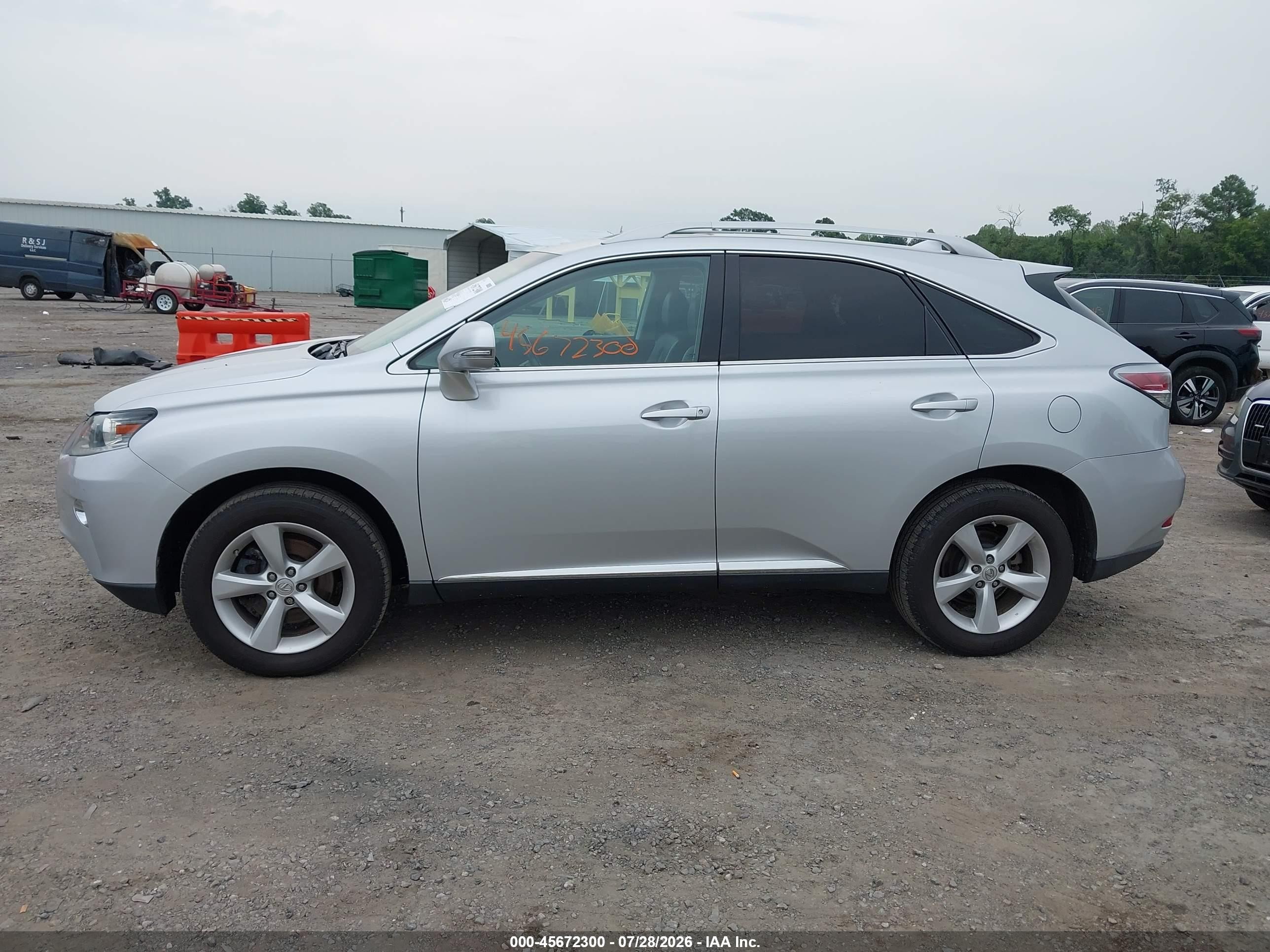 2015 Lexus Rx 350   Silver vin: 2T2BK1BA8FC311877