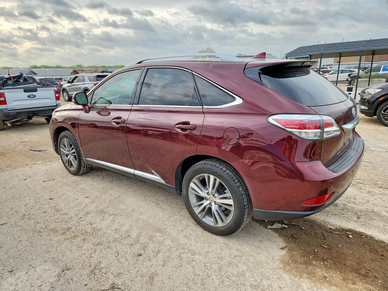 2015 Lexus Rx 350 Base Burgundy vin: 2T2BK1BA8FC317422