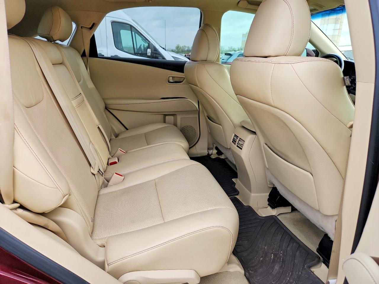 2015 Lexus Rx 350 Base Burgundy vin: 2T2BK1BA8FC317422