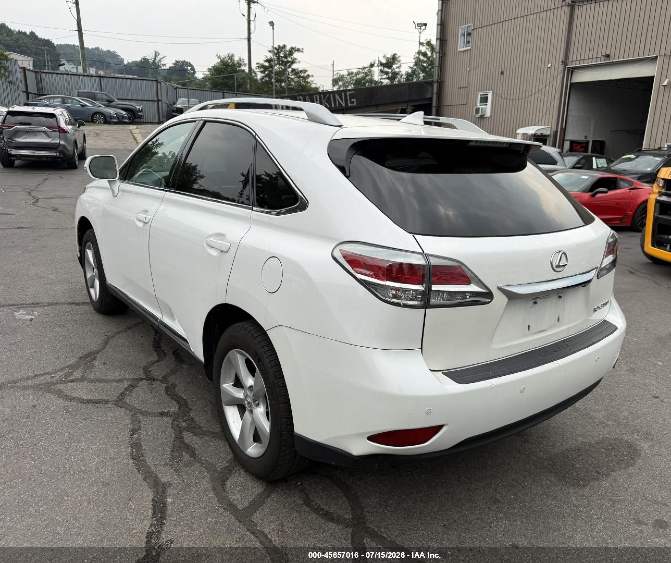 2015 Lexus Rx 350   White vin: 2T2BK1BA8FC330428