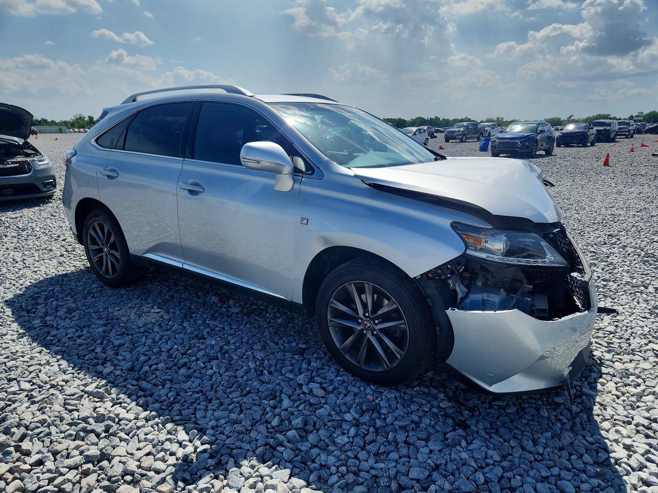 2015 Lexus Rx 350 F Sport Silver vin: 2T2BK1BA8FC331837