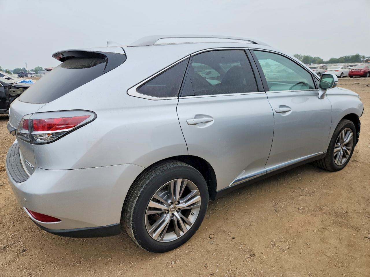 2015 Lexus Rx 350 Base Silver vin: 2T2BK1BA8FC342630