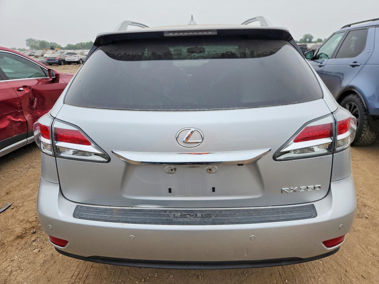 2015 Lexus Rx 350 Base Silver vin: 2T2BK1BA8FC342630