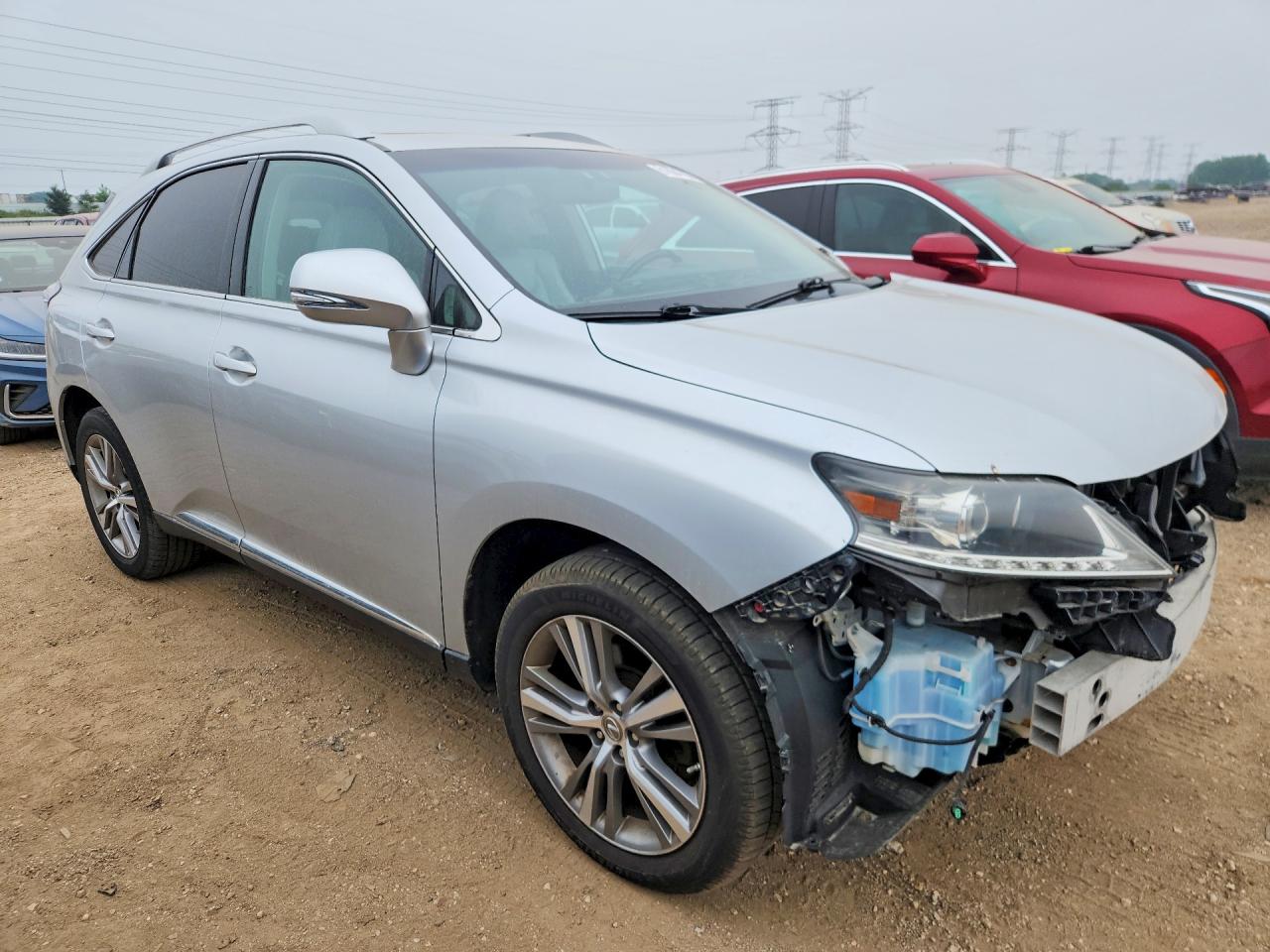 2015 Lexus Rx 350 Base Silver vin: 2T2BK1BA8FC342630