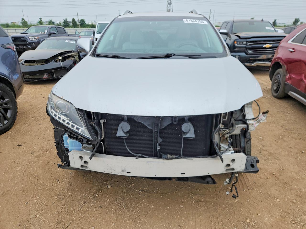 2015 Lexus Rx 350 Base Silver vin: 2T2BK1BA8FC342630
