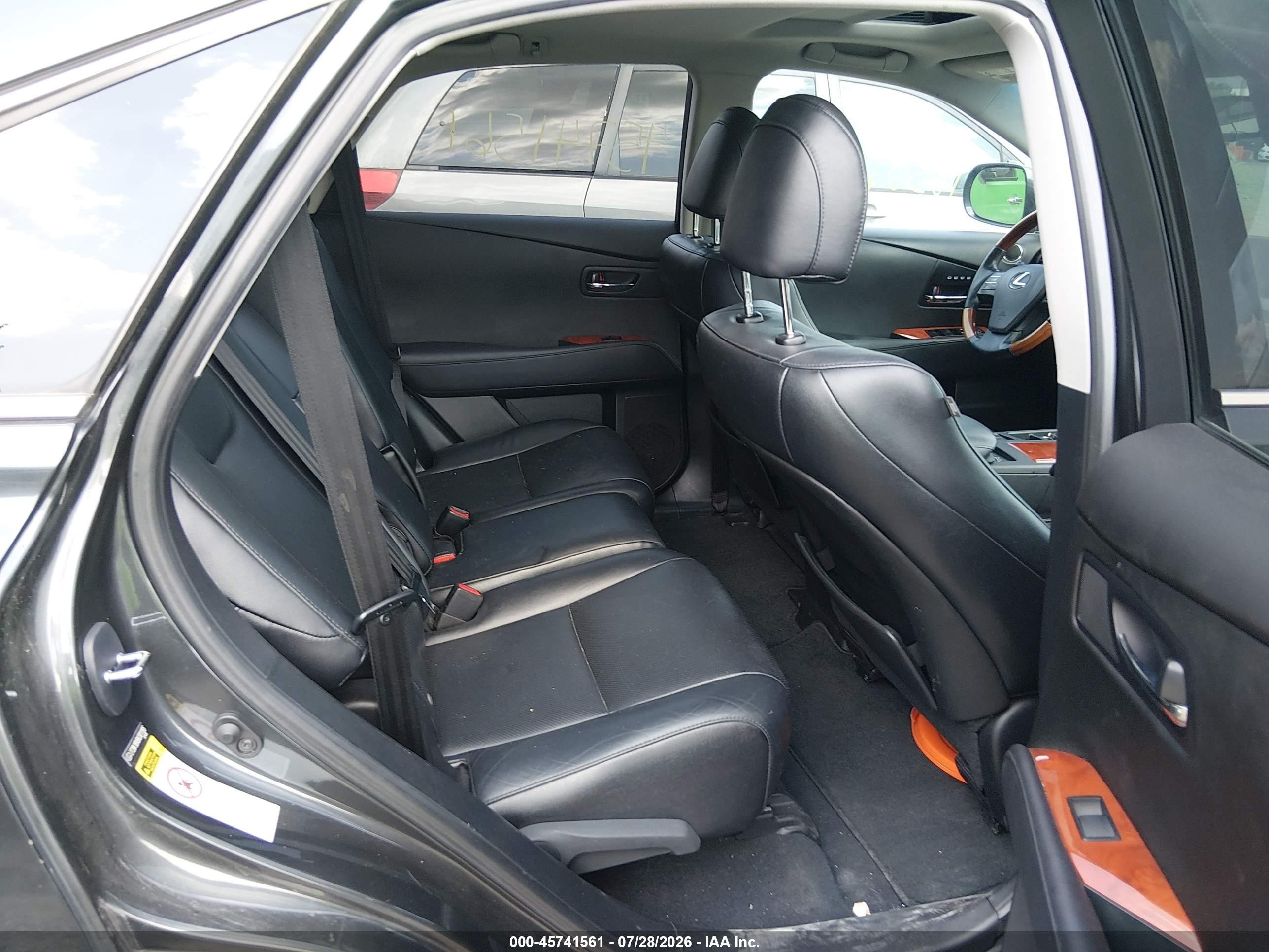 2010 Lexus Rx 350   Gray vin: 2T2BK1BA9AC001195