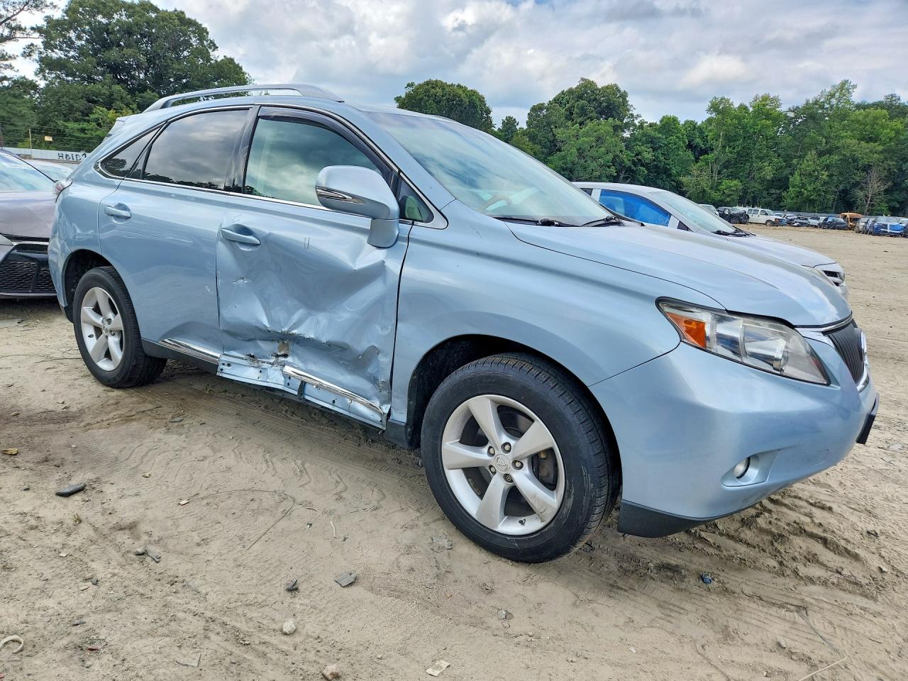 2010 Lexus Rx 350 Blue vin: 2T2BK1BA9AC016019