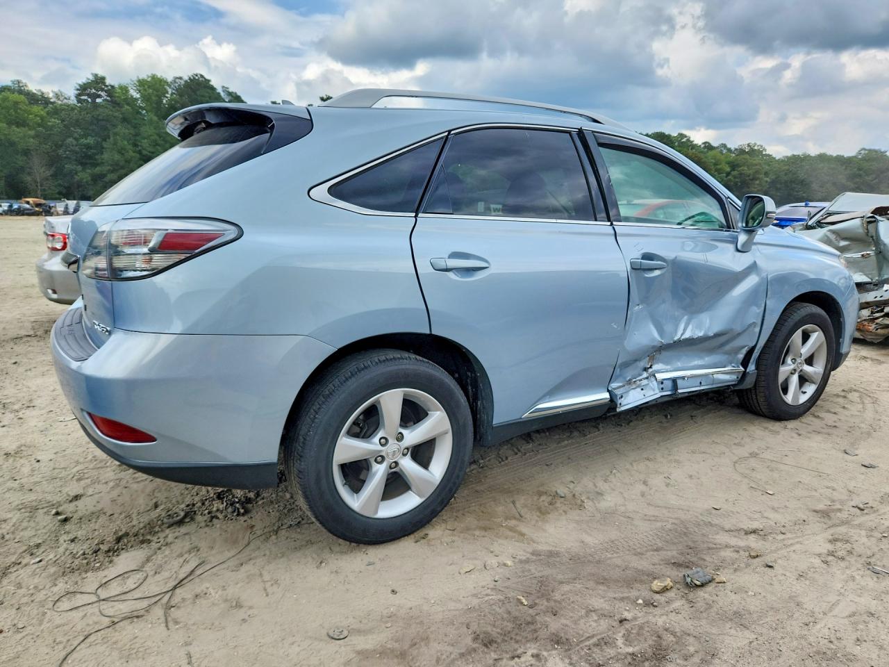 2010 Lexus Rx 350 Blue vin: 2T2BK1BA9AC016019