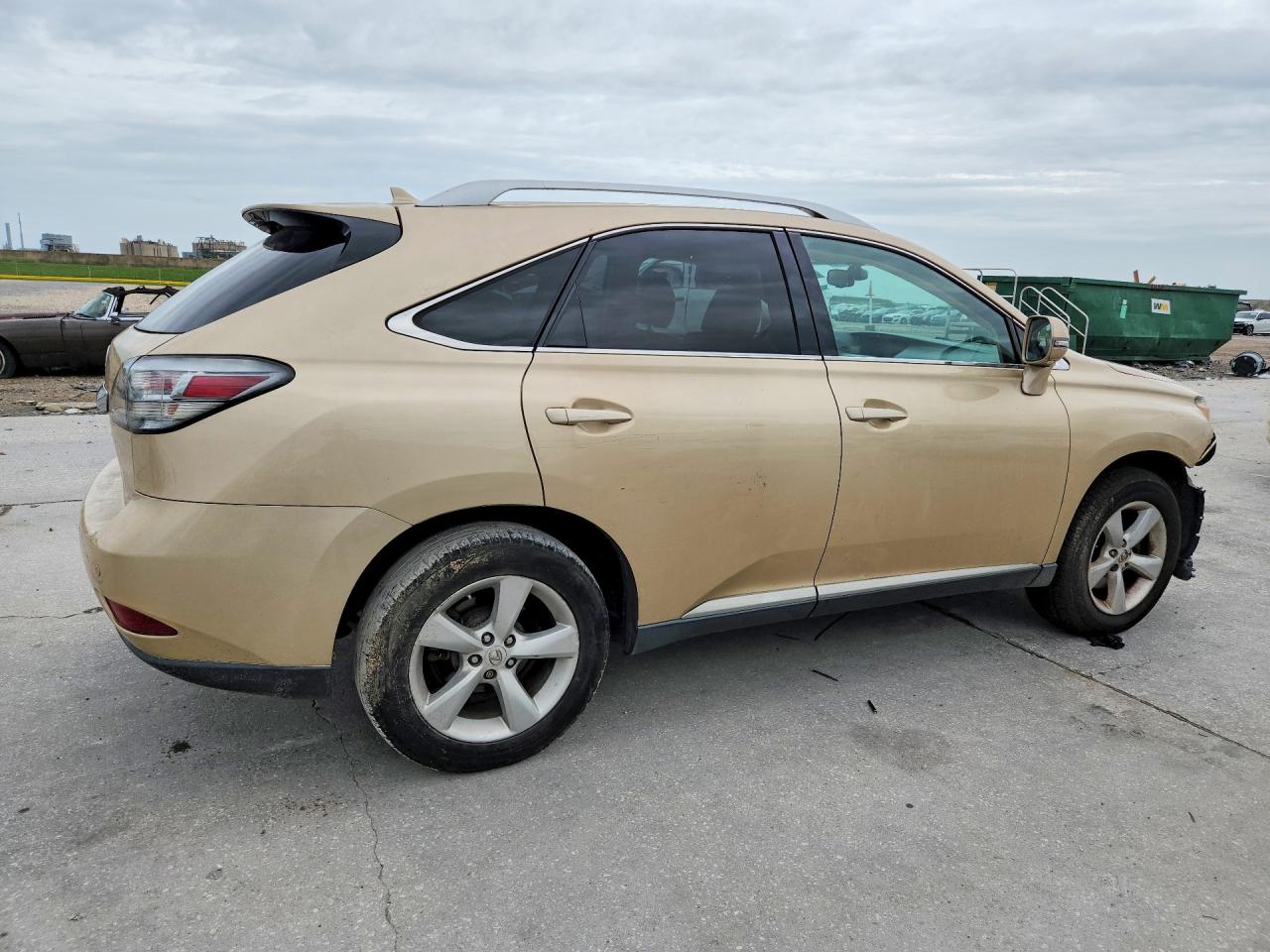 2010 Lexus Rx 350 Gold vin: 2T2BK1BA9AC016392