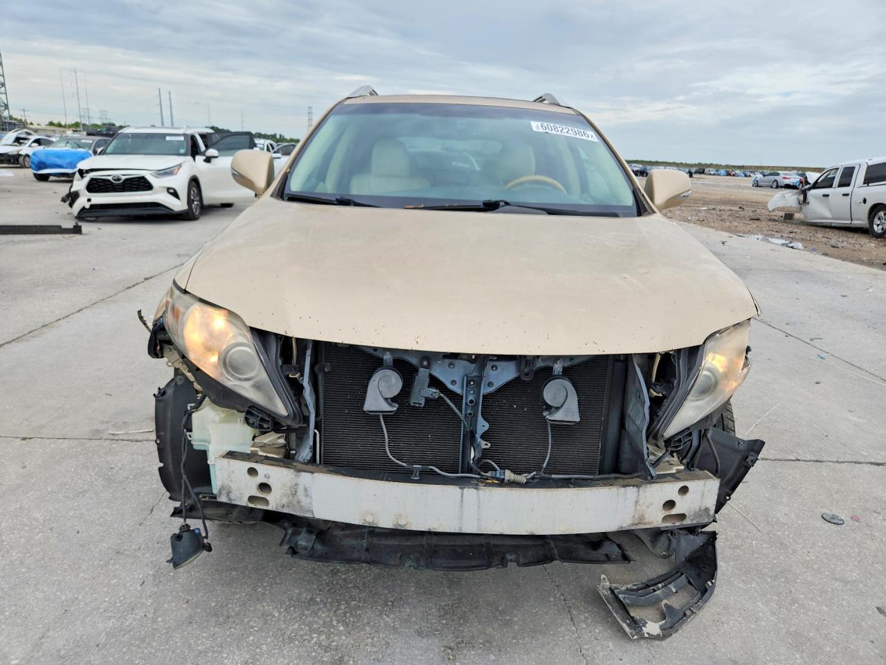 2010 Lexus Rx 350 Gold vin: 2T2BK1BA9AC016392