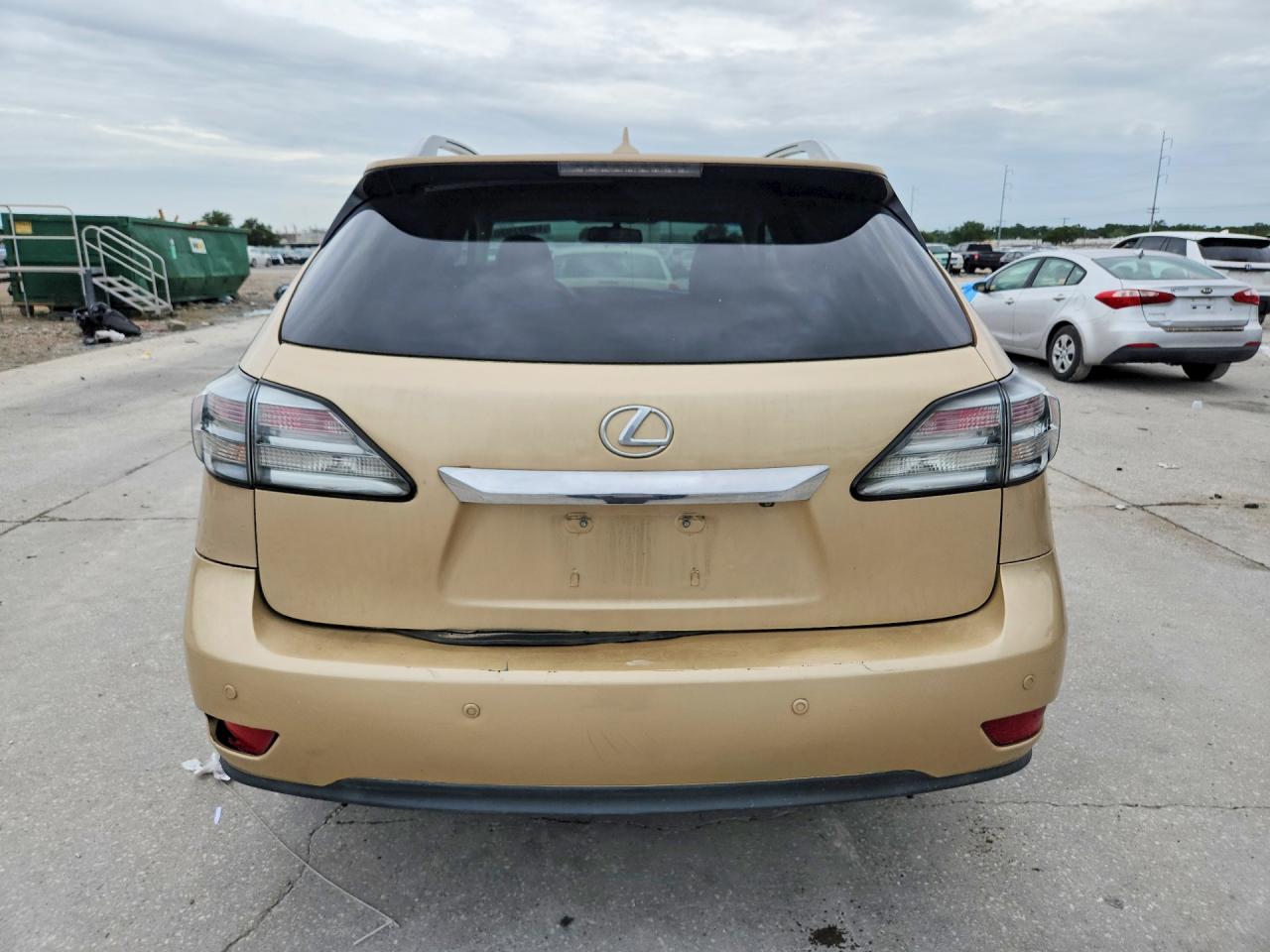 2010 Lexus Rx 350 Gold vin: 2T2BK1BA9AC016392