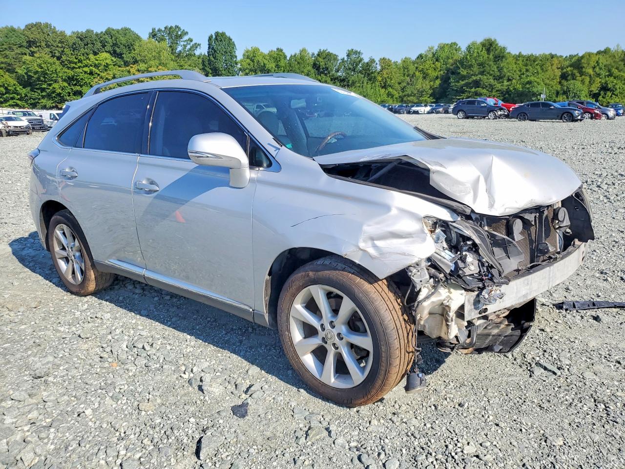 2010 Lexus Rx 350 Silver vin: 2T2BK1BA9AC027487