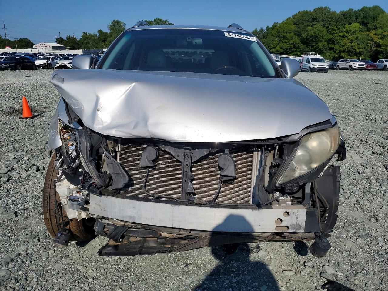 2010 Lexus Rx 350 Silver vin: 2T2BK1BA9AC027487