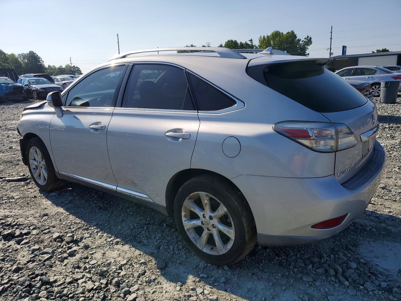 2010 Lexus Rx 350 Silver vin: 2T2BK1BA9AC027487