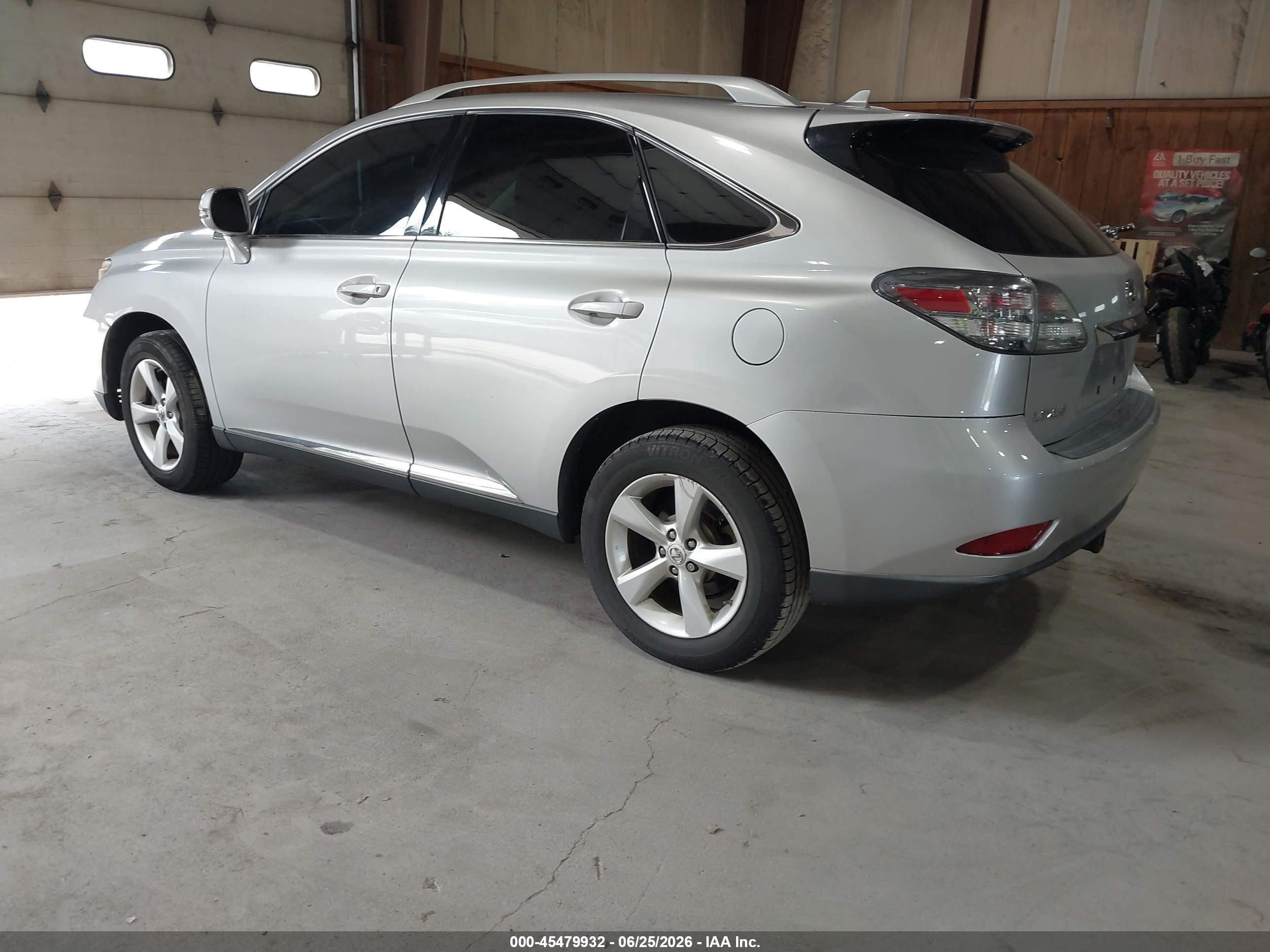 2010 Lexus Rx 350   Gray vin: 2T2BK1BA9AC029725