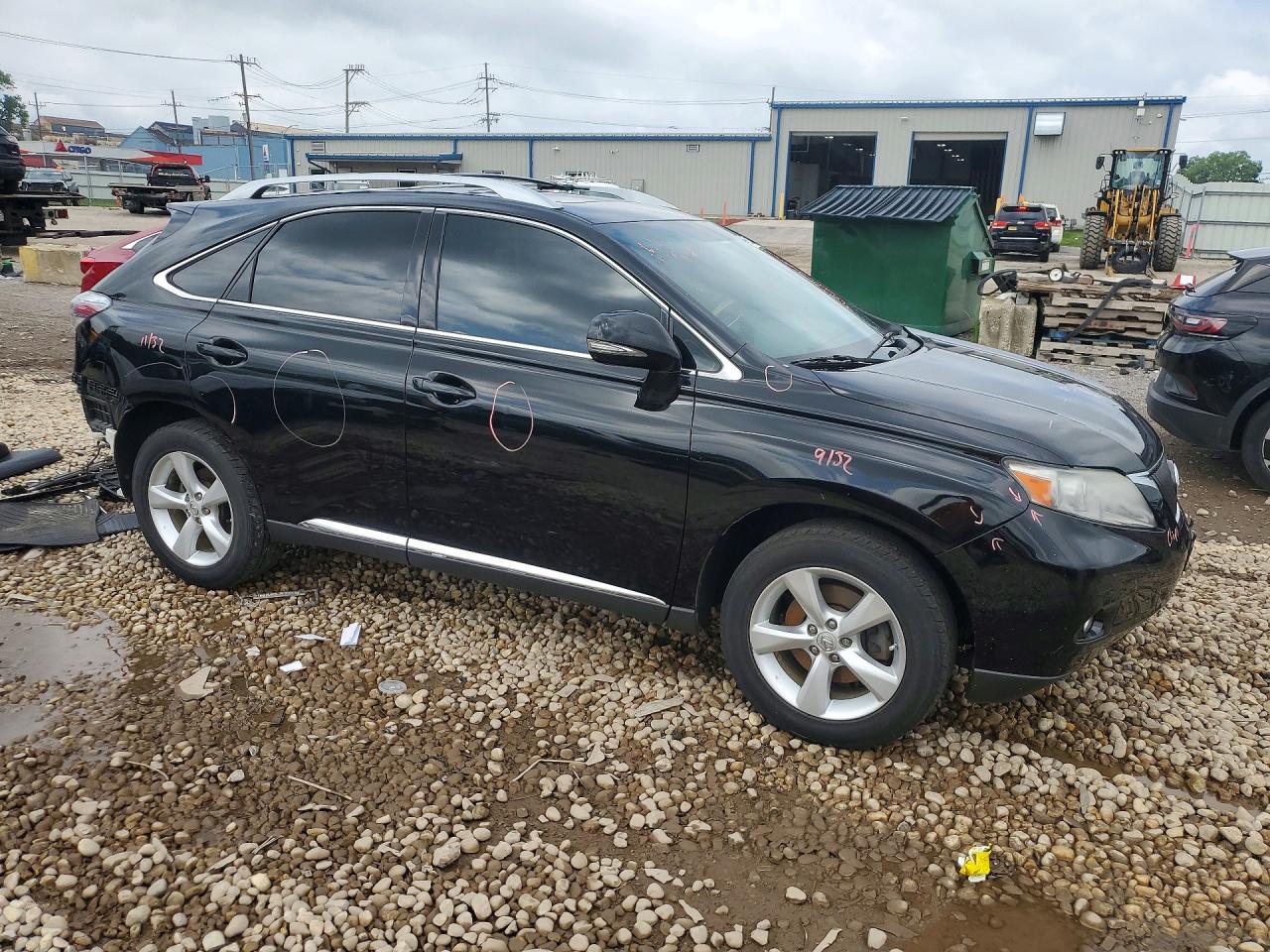 2010 Lexus Rx 350 Black vin: 2T2BK1BA9AC047030
