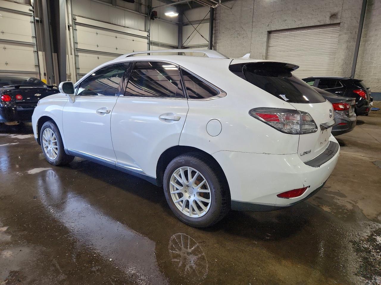 2010 Lexus Rx 350 White vin: 2T2BK1BA9AC051465