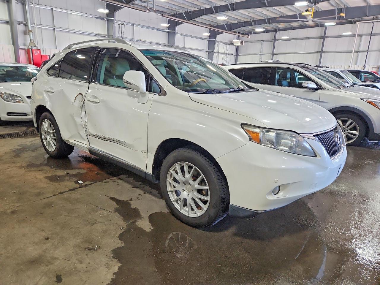 2010 Lexus Rx 350 White vin: 2T2BK1BA9AC051465
