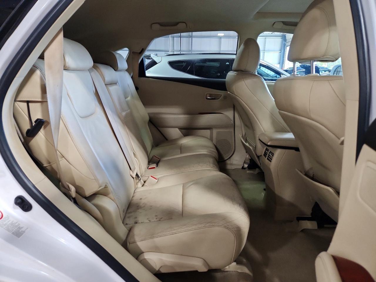 2010 Lexus Rx 350 White vin: 2T2BK1BA9AC051465