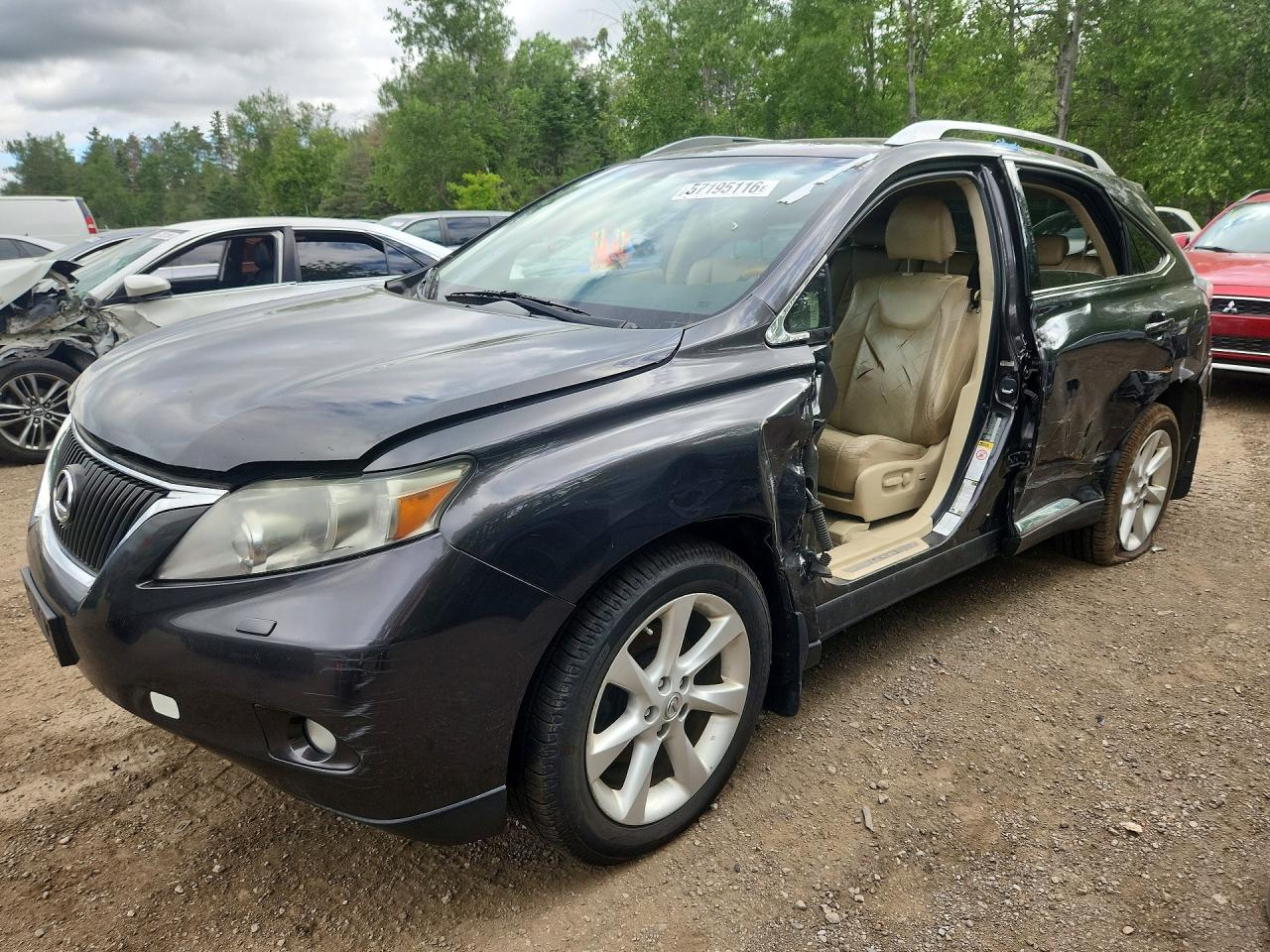 2010 Lexus Rx 350 Gray vin: 2T2BK1BA9AC052941