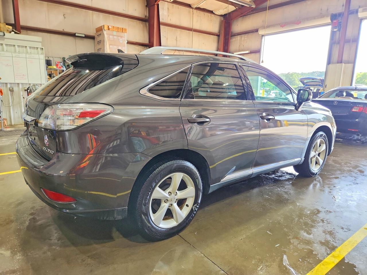 2010 Lexus Rx 350 Серый vin: 2T2BK1BA9AC054625