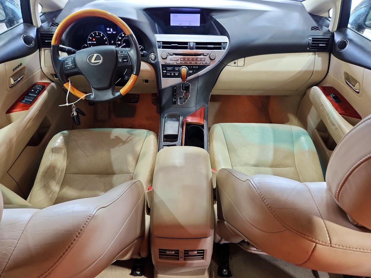 2010 Lexus Rx 350 Серый vin: 2T2BK1BA9AC054625