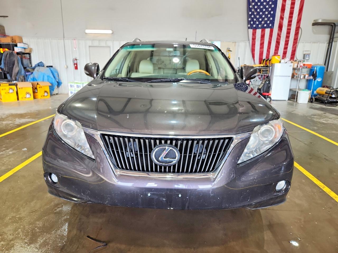 2010 Lexus Rx 350 Серый vin: 2T2BK1BA9AC054625