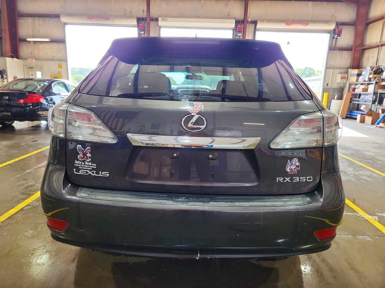2010 Lexus Rx 350 Серый vin: 2T2BK1BA9AC054625