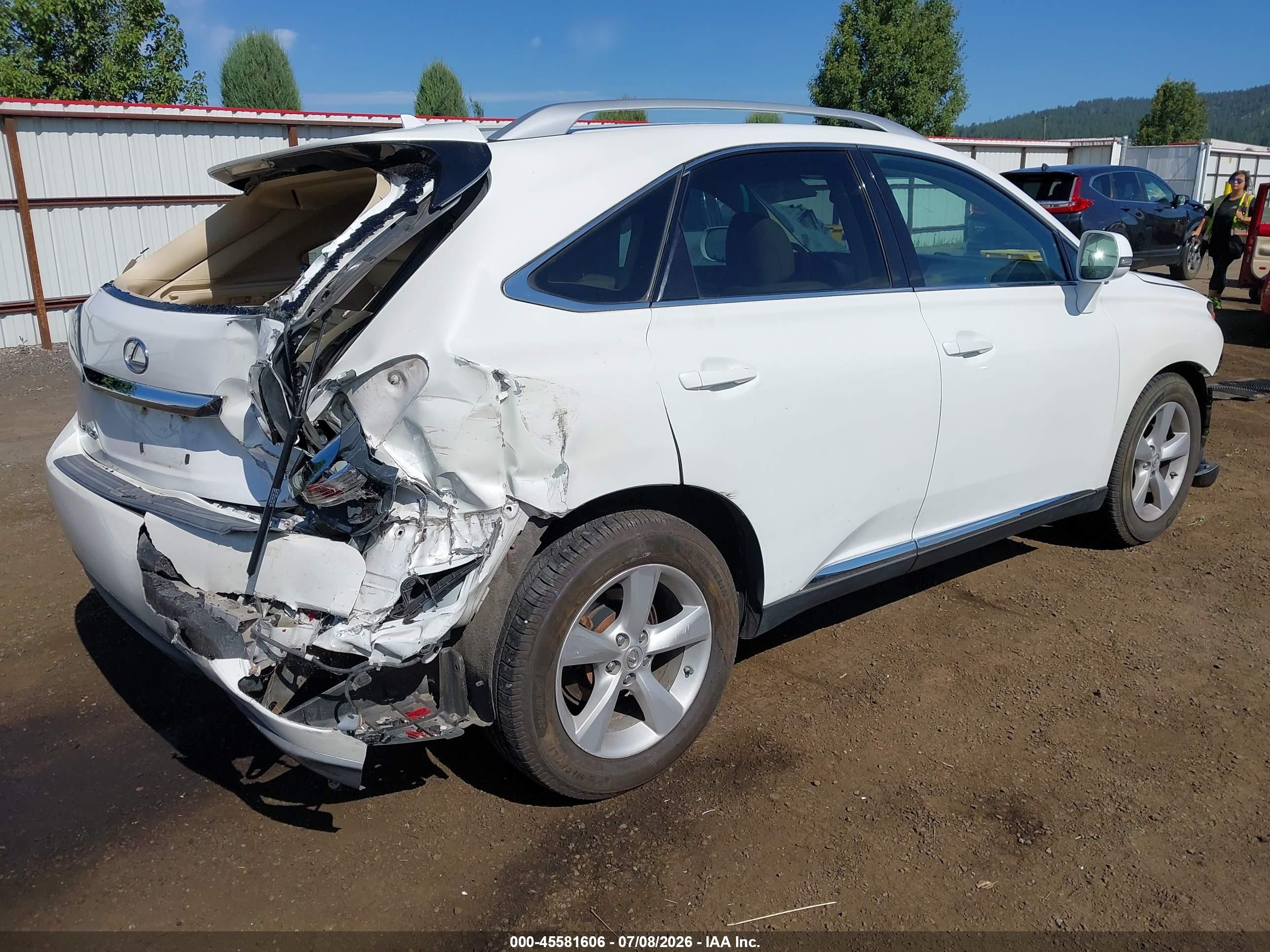 2010 Lexus Rx 350   White vin: 2T2BK1BA9AC066452