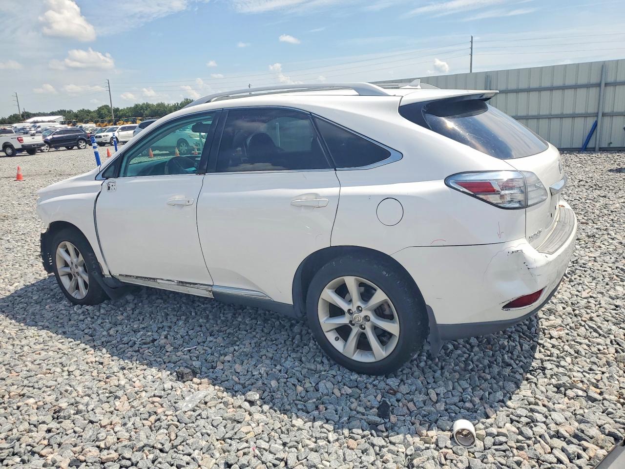 2010 Lexus Rx 350 White vin: 2T2BK1BA9AC067598