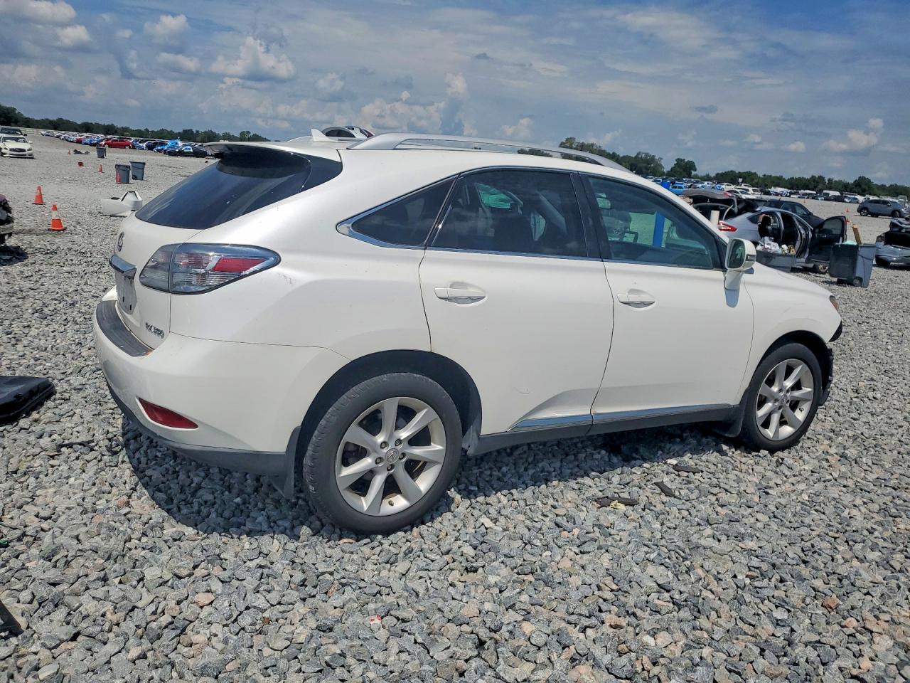 2010 Lexus Rx 350 White vin: 2T2BK1BA9AC067598