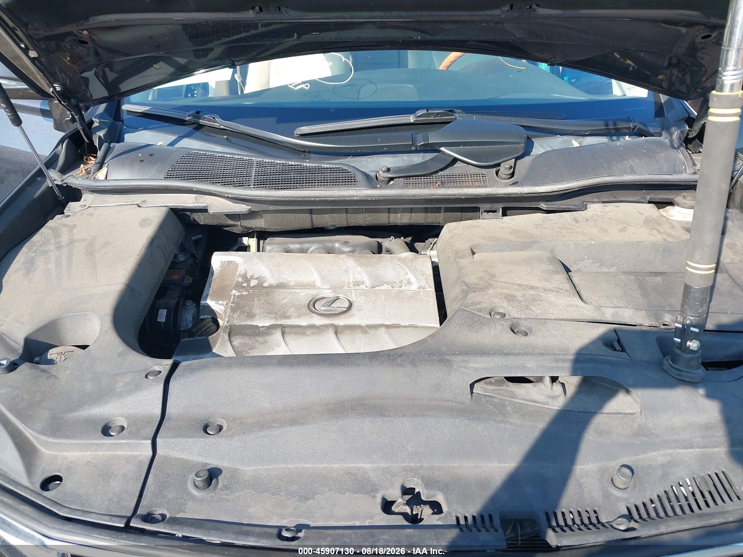 2010 Lexus Rx 350   Gray vin: 2T2BK1BA9AC077676