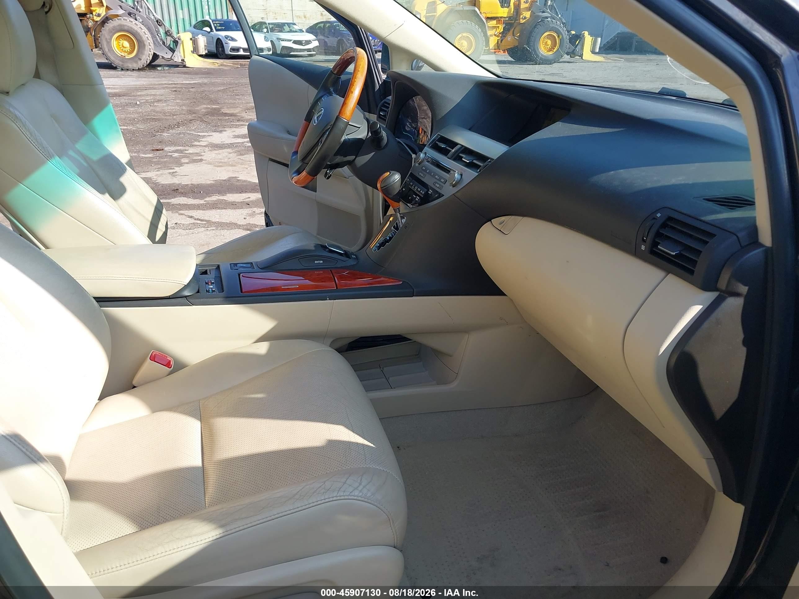 2010 Lexus Rx 350   Gray vin: 2T2BK1BA9AC077676