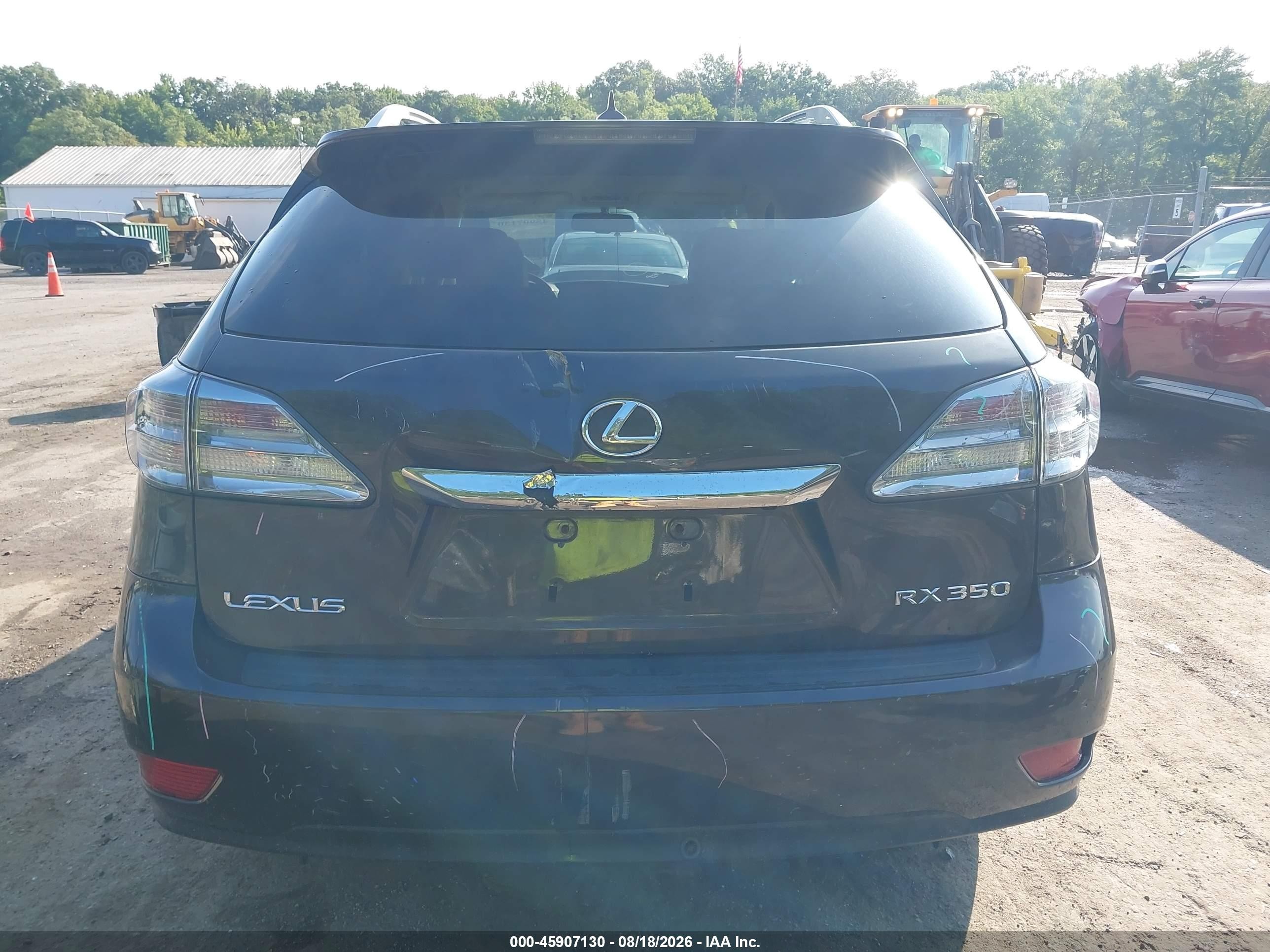 2010 Lexus Rx 350   Gray vin: 2T2BK1BA9AC077676
