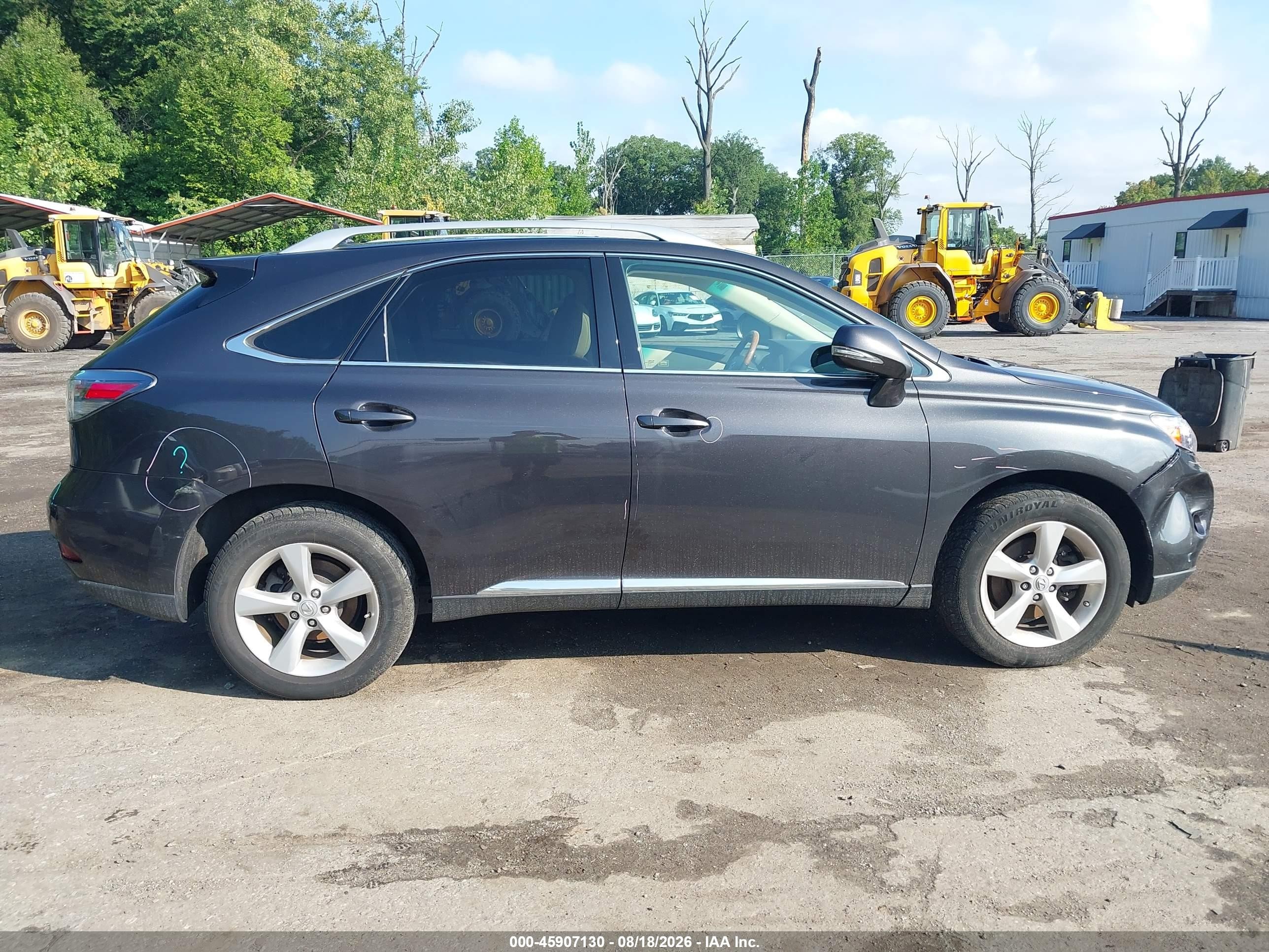 2010 Lexus Rx 350   Gray vin: 2T2BK1BA9AC077676