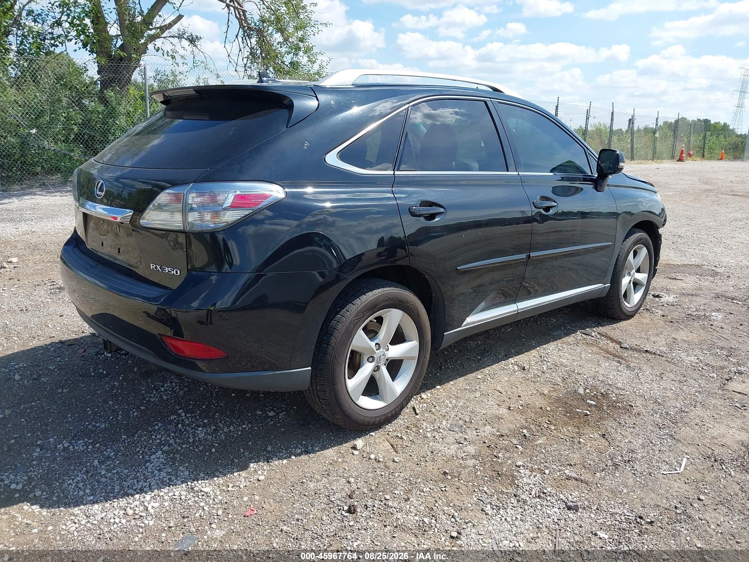 2011 Lexus Rx 350 Black vin: 2T2BK1BA9BC086721