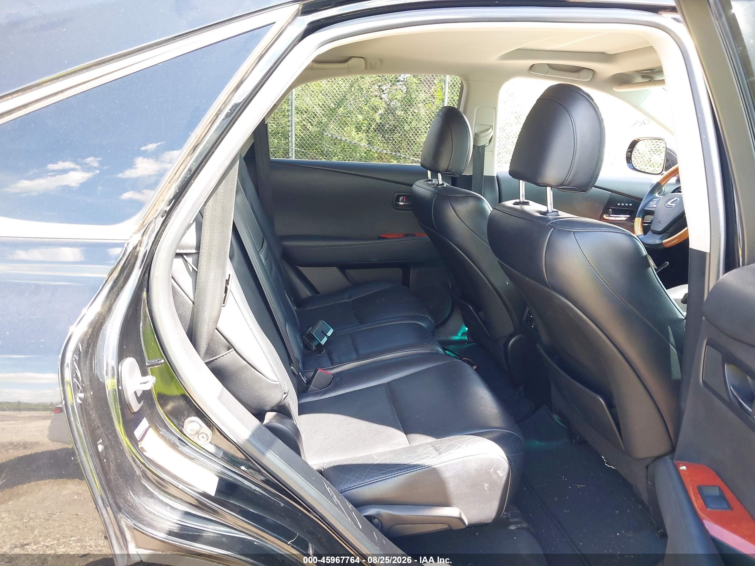 2011 Lexus Rx 350 Black vin: 2T2BK1BA9BC086721