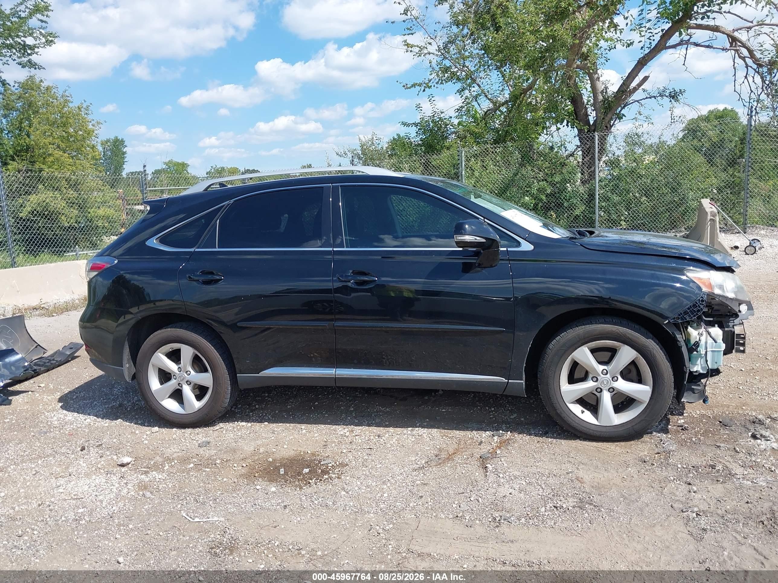 2011 Lexus Rx 350 Black vin: 2T2BK1BA9BC086721