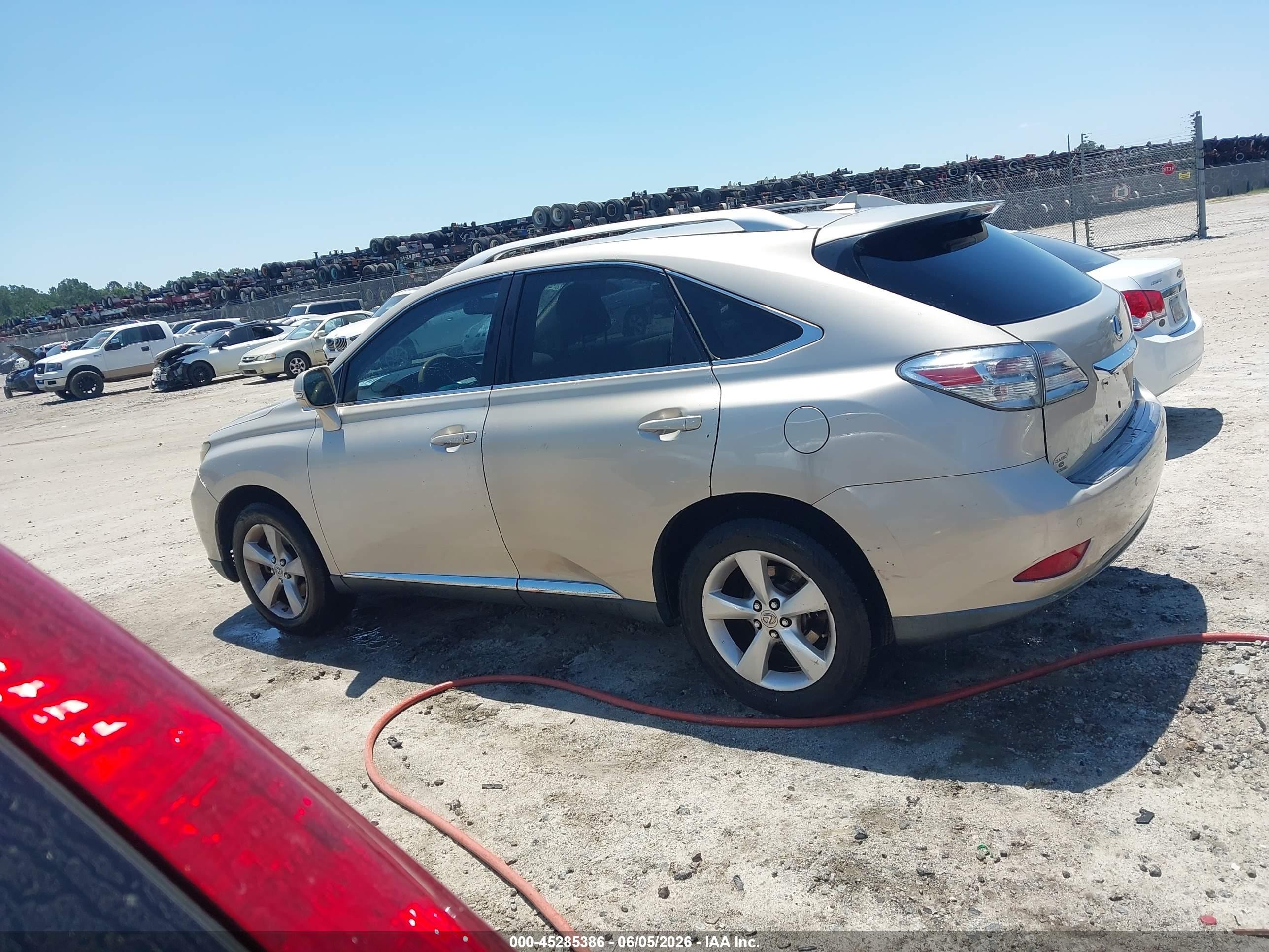 2011 Lexus Rx 350   Champagne vin: 2T2BK1BA9BC108913