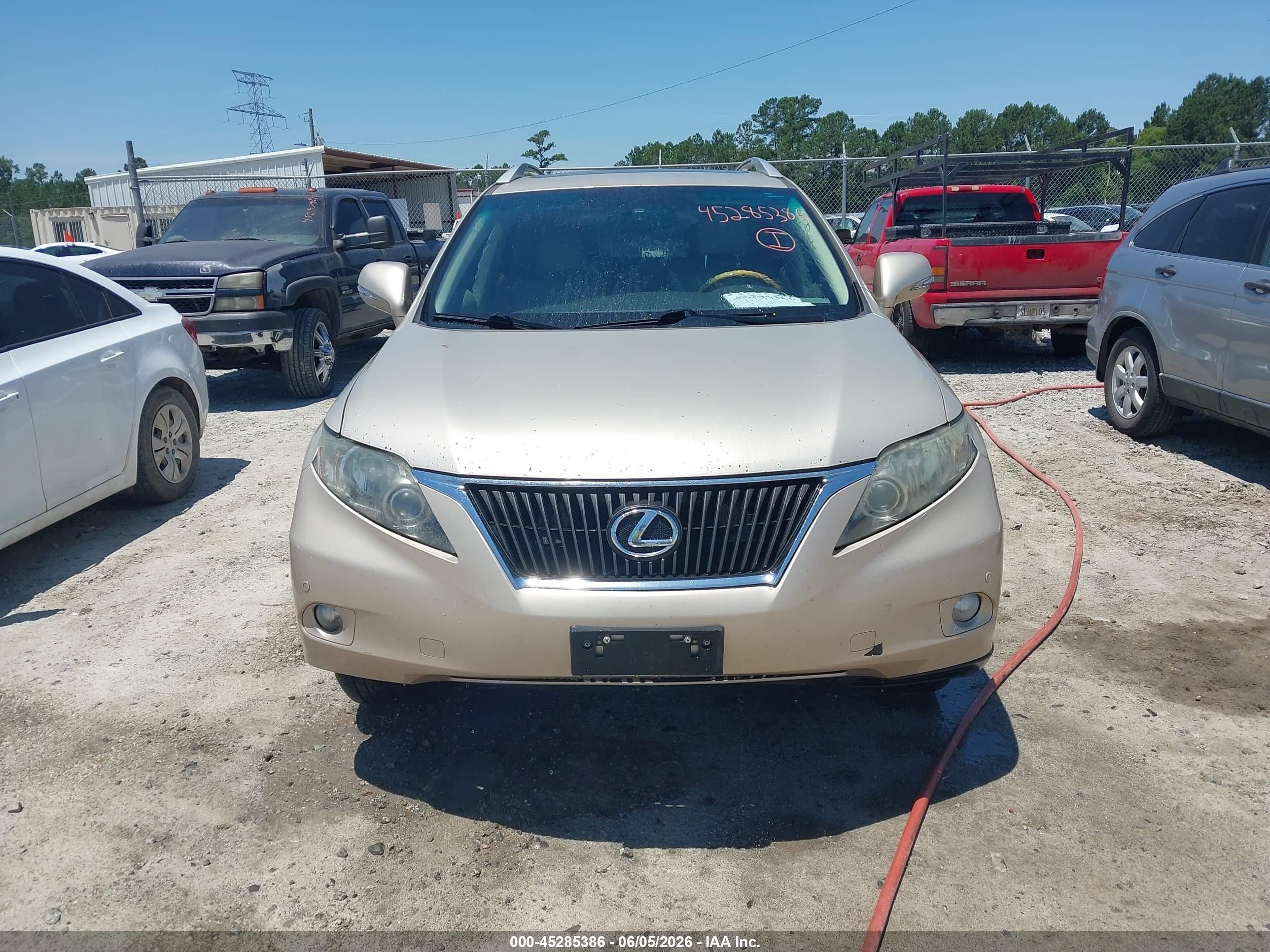 2011 Lexus Rx 350   Champagne vin: 2T2BK1BA9BC108913