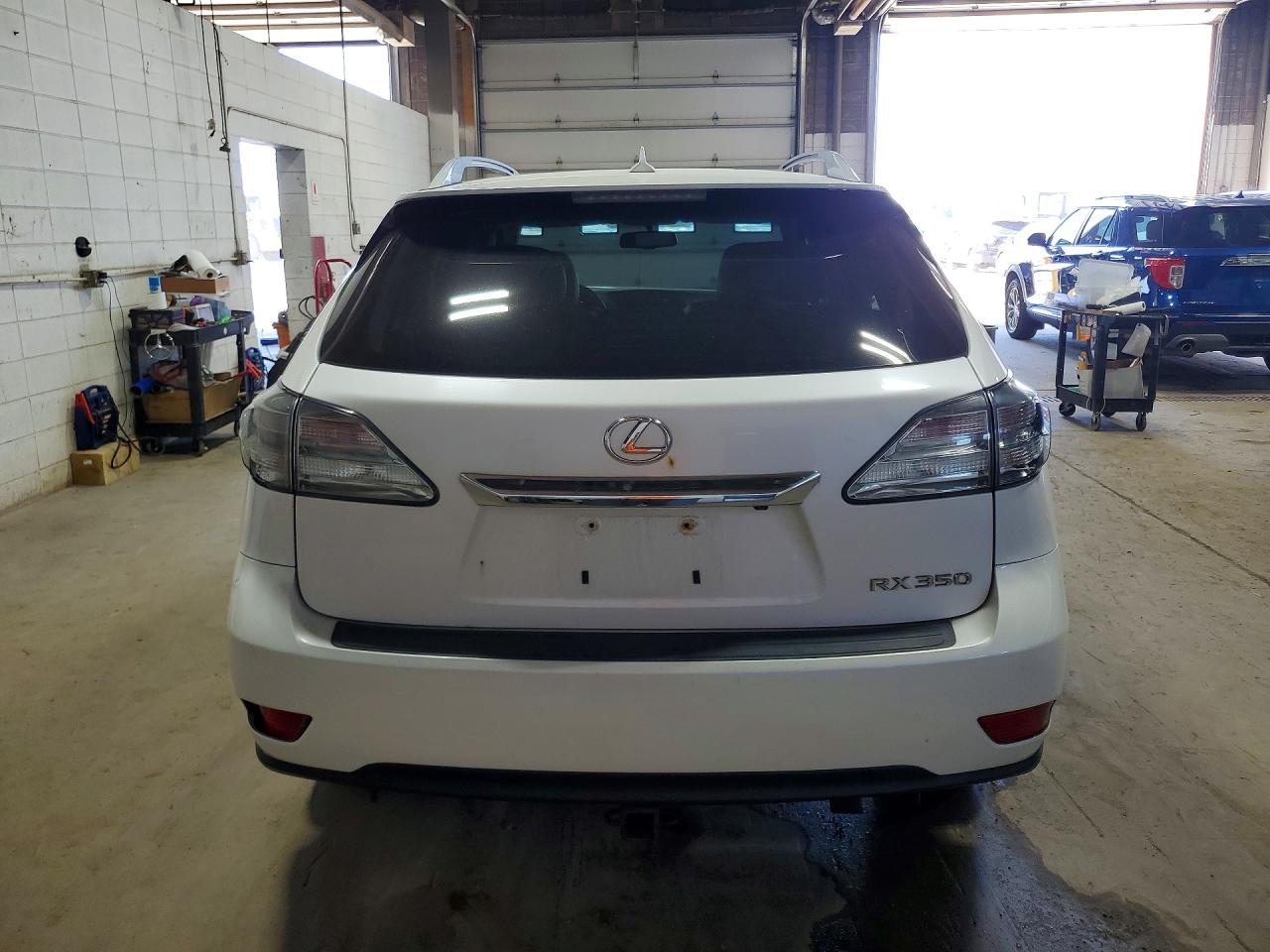 2011 Lexus Rx 350 White vin: 2T2BK1BA9BC110502