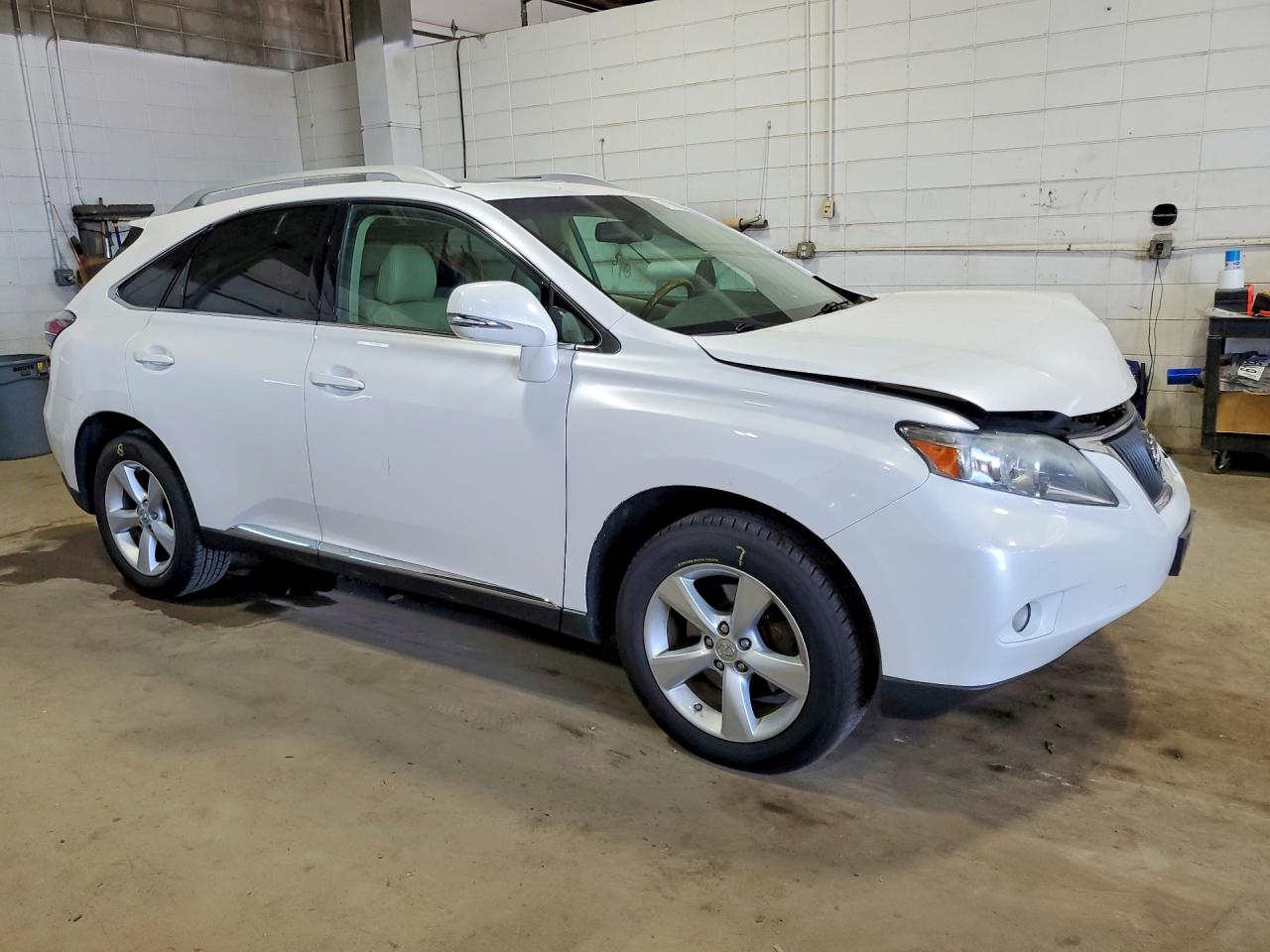2011 Lexus Rx 350 White vin: 2T2BK1BA9BC110502